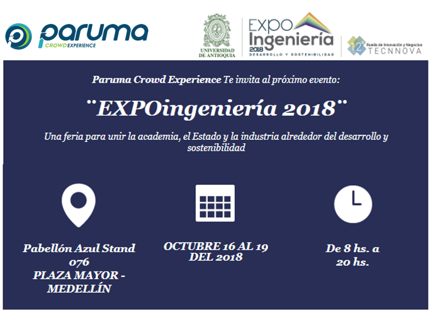 Presentes en EXPO Ingeniería 2018